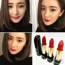 明星都用什么颜色口红,揭秘流行色系